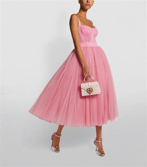 dolce gabbana tulle dress|dolce gabbana dresses online shopping.